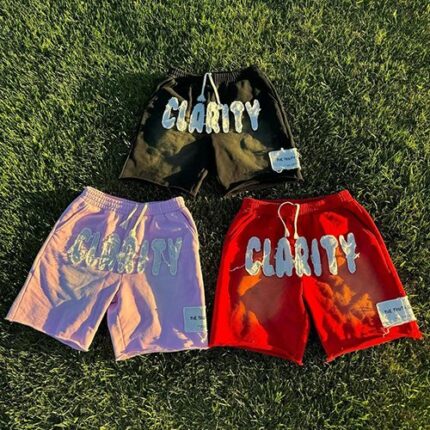 Bulk men’s acid shorts