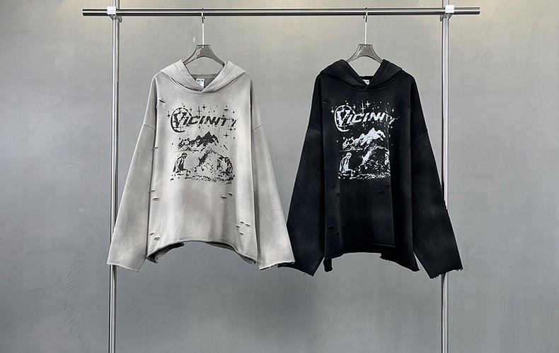 Distressed Hoodie